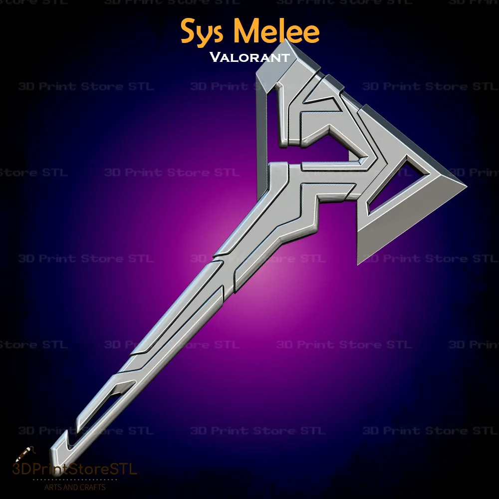 Sys Melee Cosplay Valorant - STL File