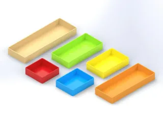 Simple boxes (10 sizes)