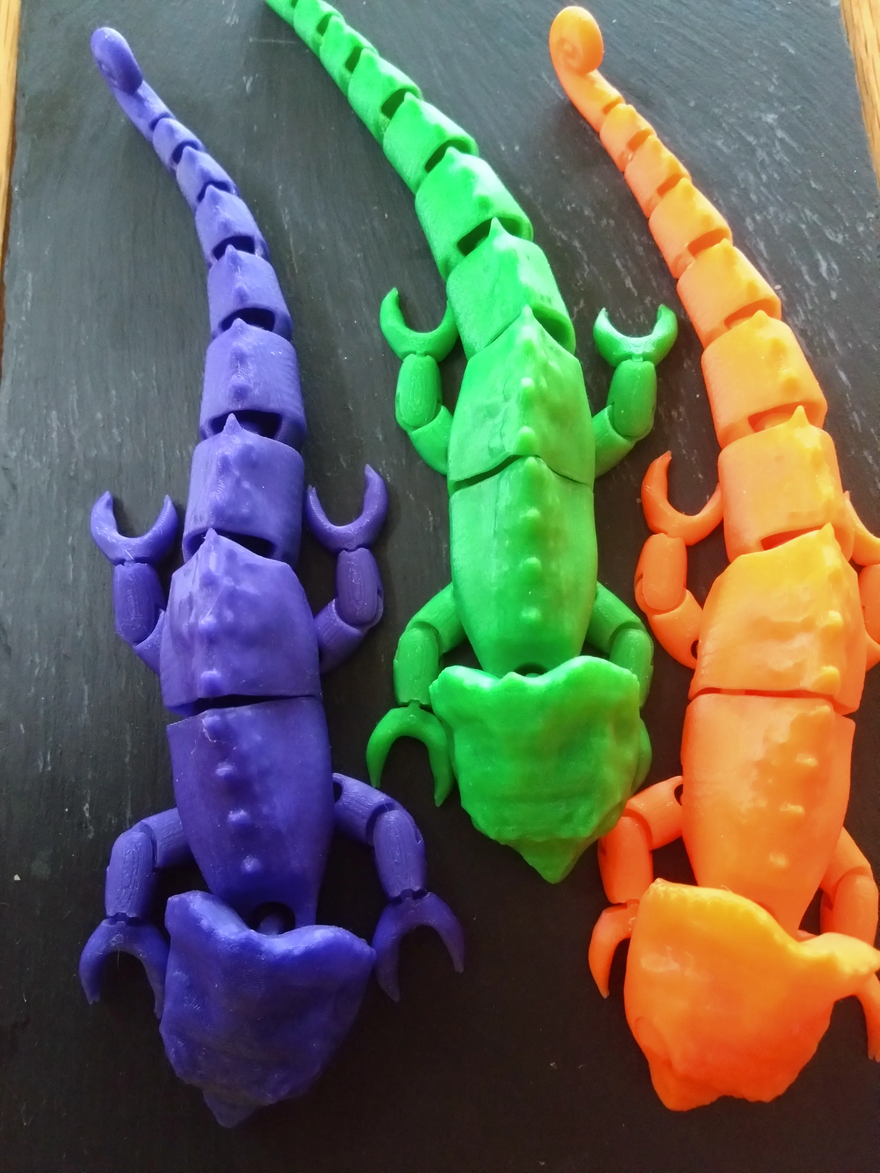 Articulated Chameleon Toy