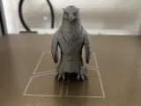 Wise Eagle Monk-Fantasy Eagle Figurine-5