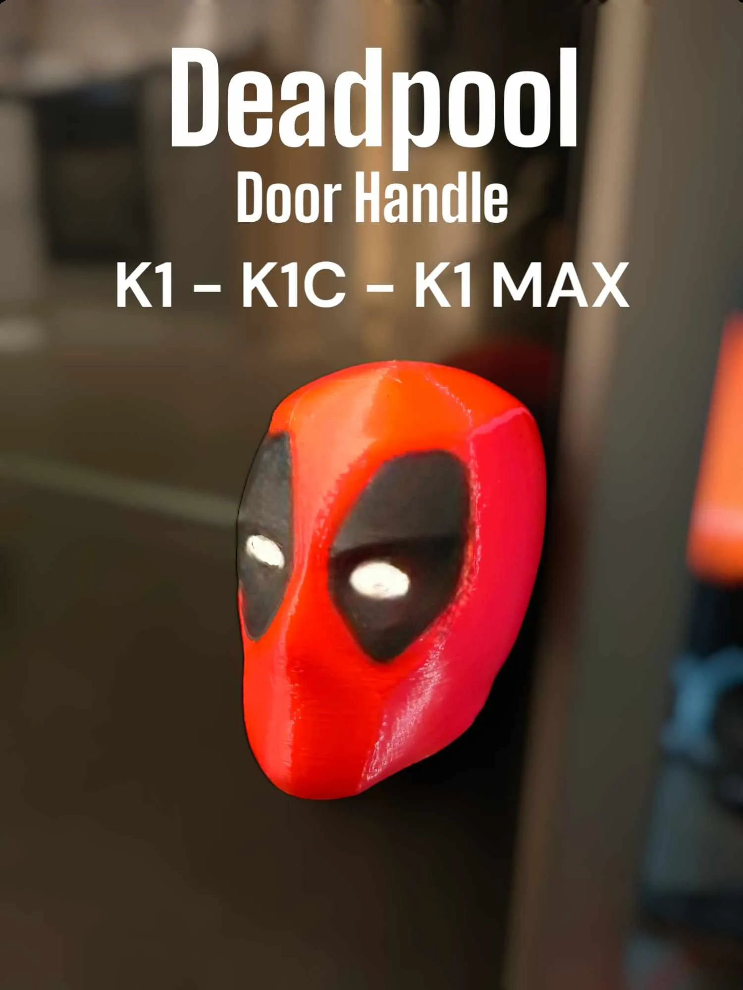 Deadpool Door Handle | K1 - K1C - K1 MAX | Marvel Theme