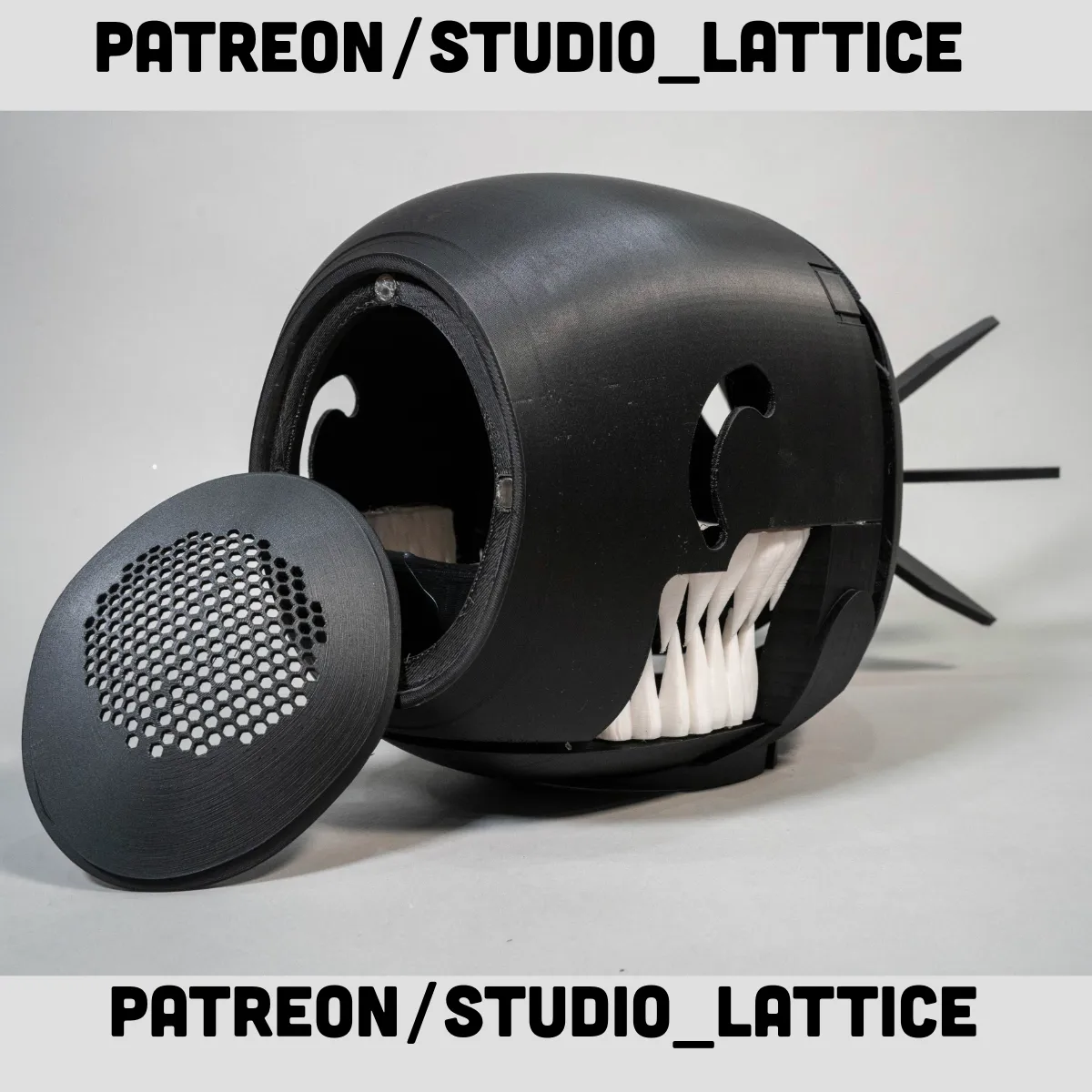 Bomb Devil Helmet Chainsaw Man cosplay ready 3D print