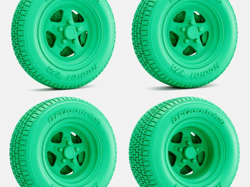 1/24 Scale, 15x5, 15x7, 15x8, 15x10 Weld Pro Star, BFG Tires