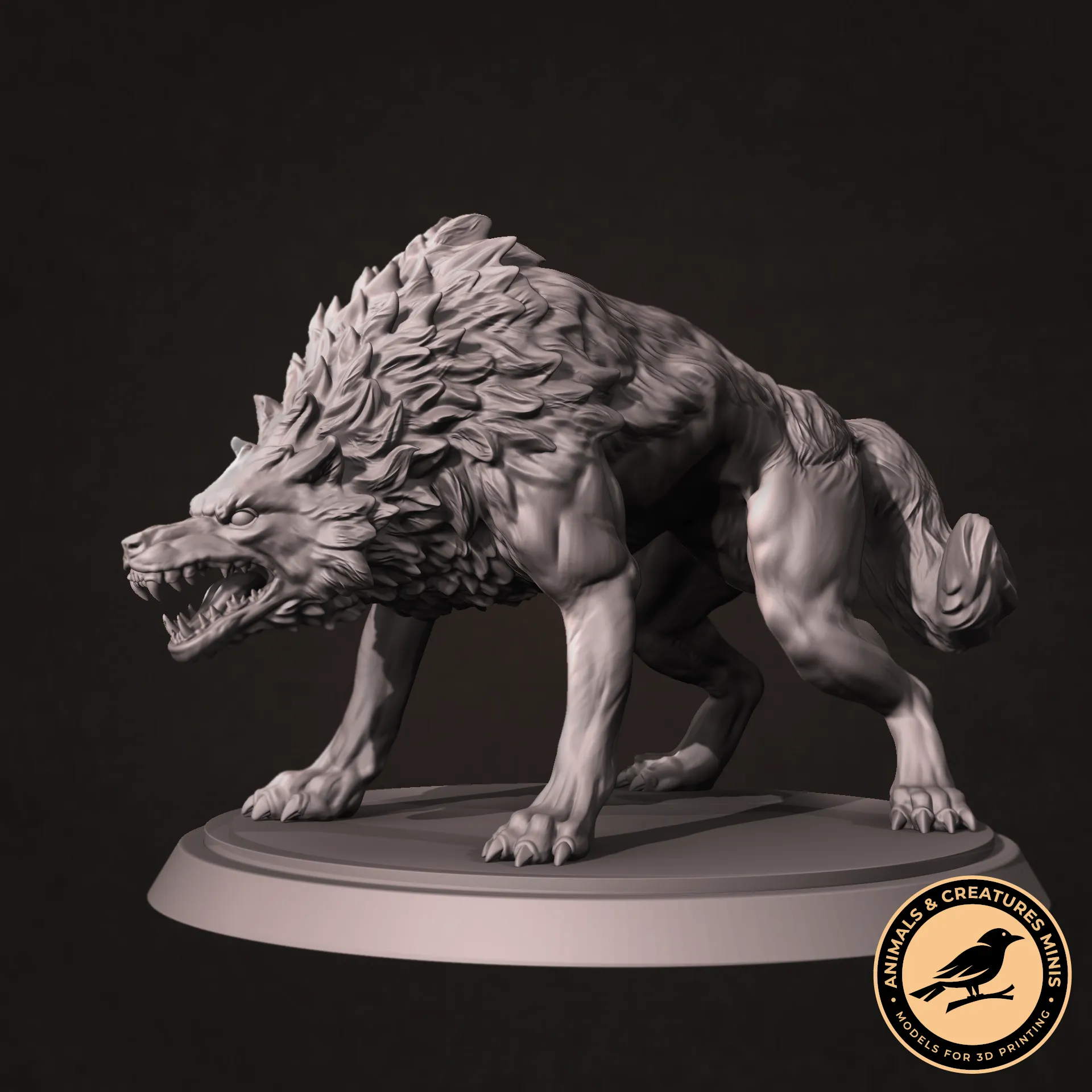 Dire wolf (aggressive)