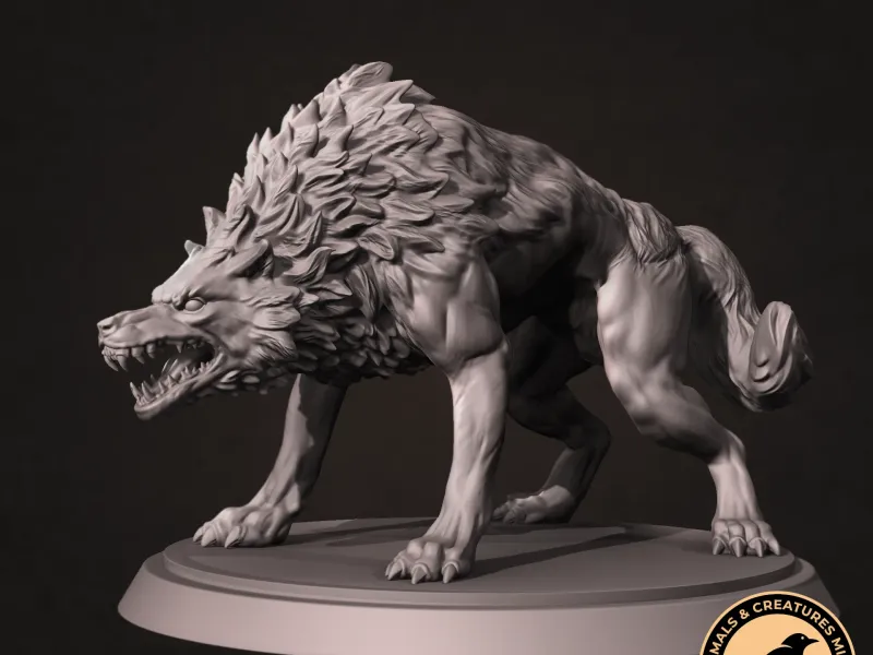 Dire wolf (aggressive)