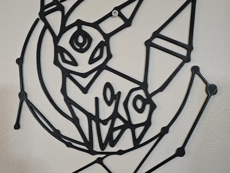 Umbreon Constellation - Geometric Wall Hanger