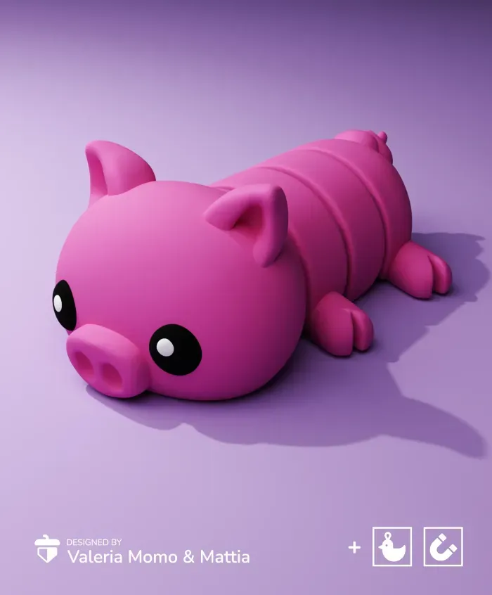 Home print settings: K2 Plus-c-0.4_Flexy pig_magnet+keychain.3mf