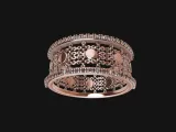 Celtic KNot Ring 3d Model-1