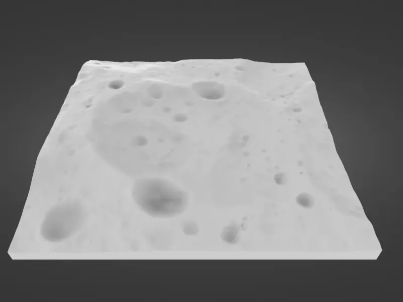 Nobile crater - Moon crater