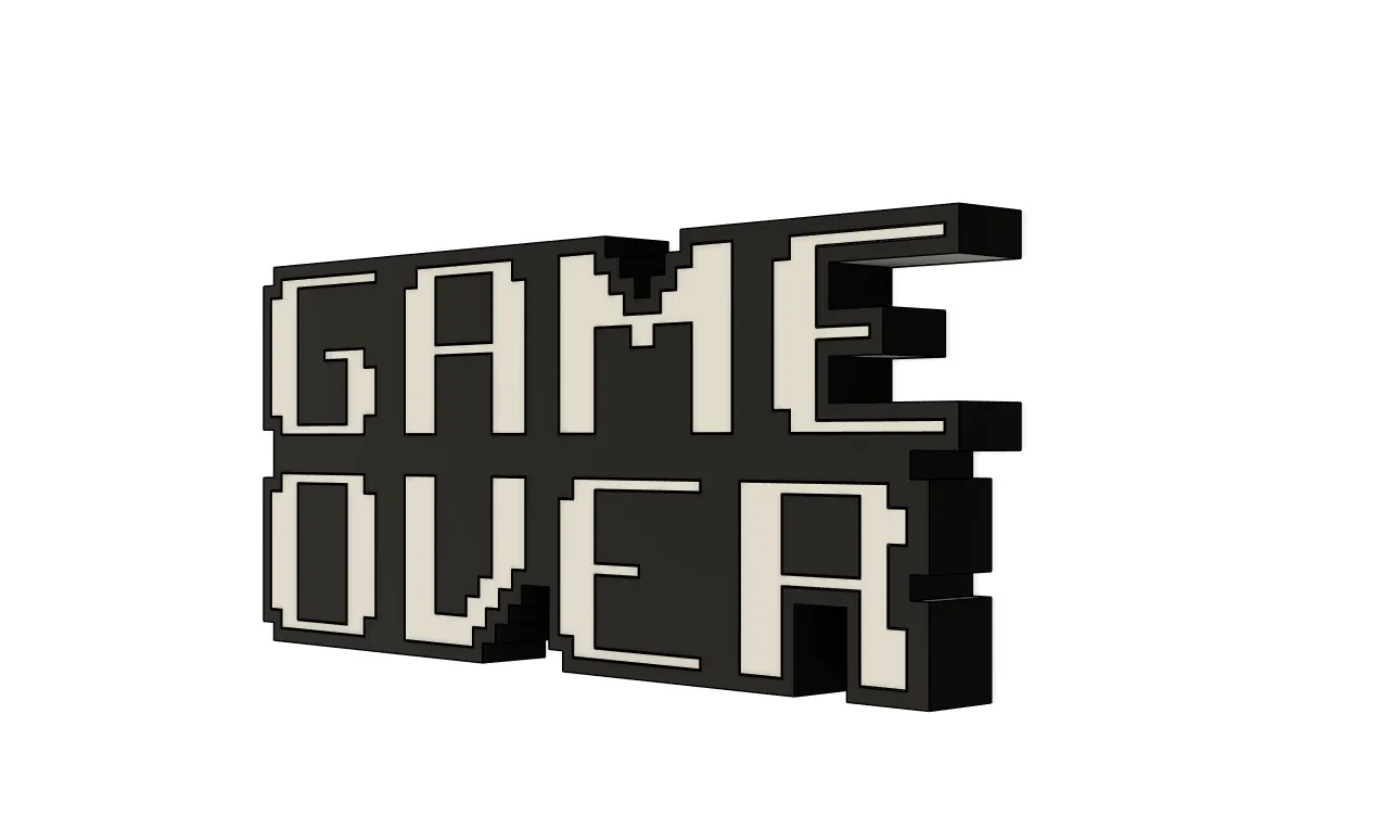 GameOver Decoration
