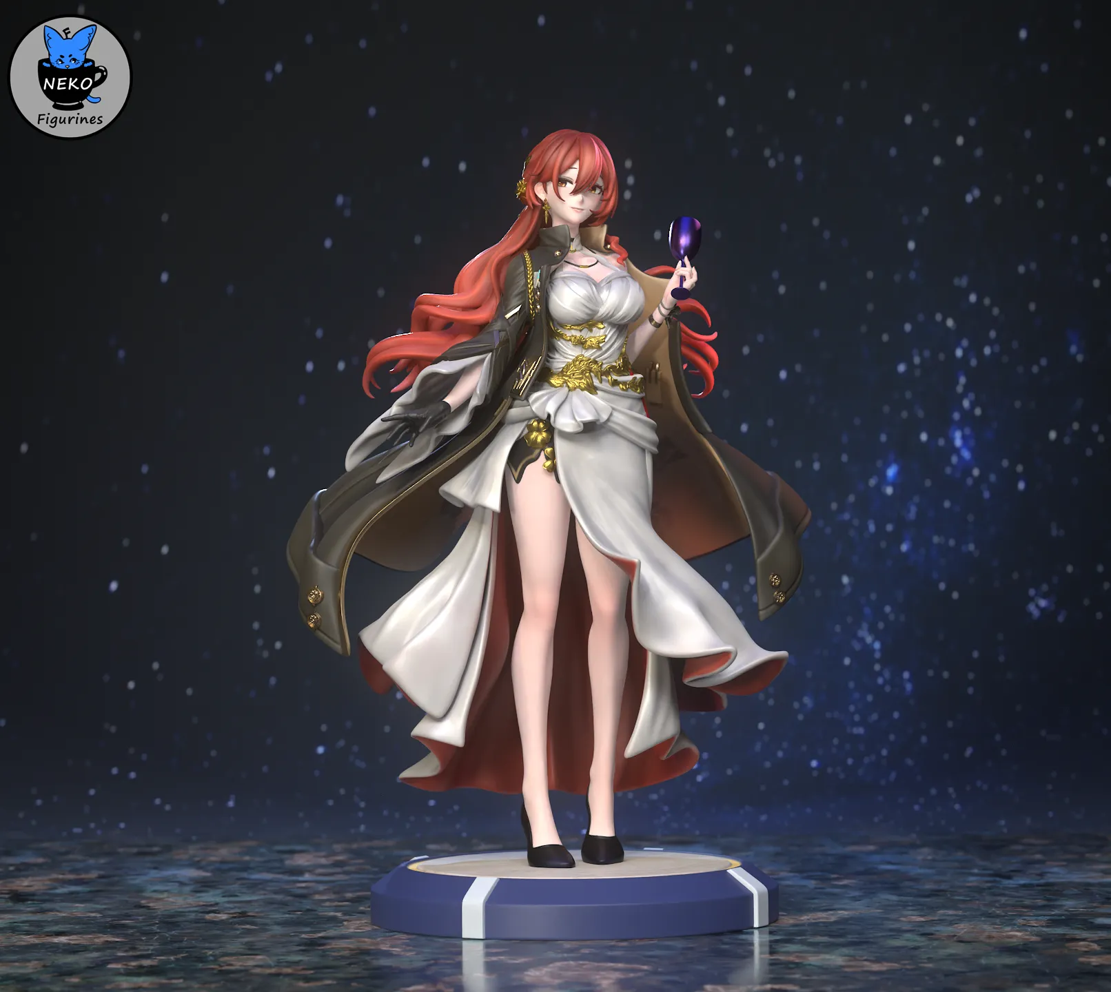 Himeko - Honkai Star Rail Game Figure For 3D Printing