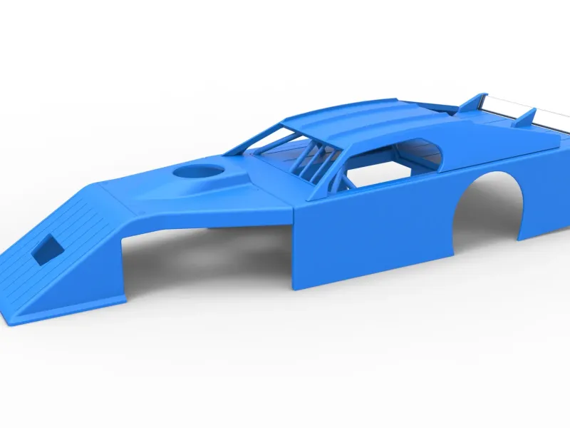 Shell of Asphalt Modified stock car V2 Scale 1:25