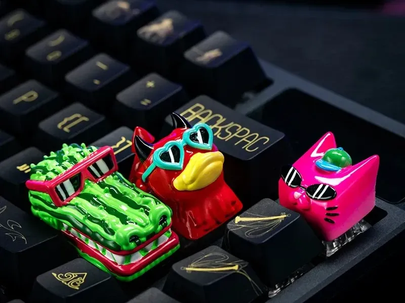 Hiko Pets keycaps - Mechanical Keyboard