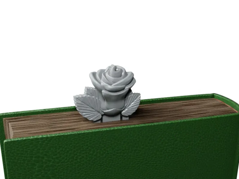 Rose Bookmark