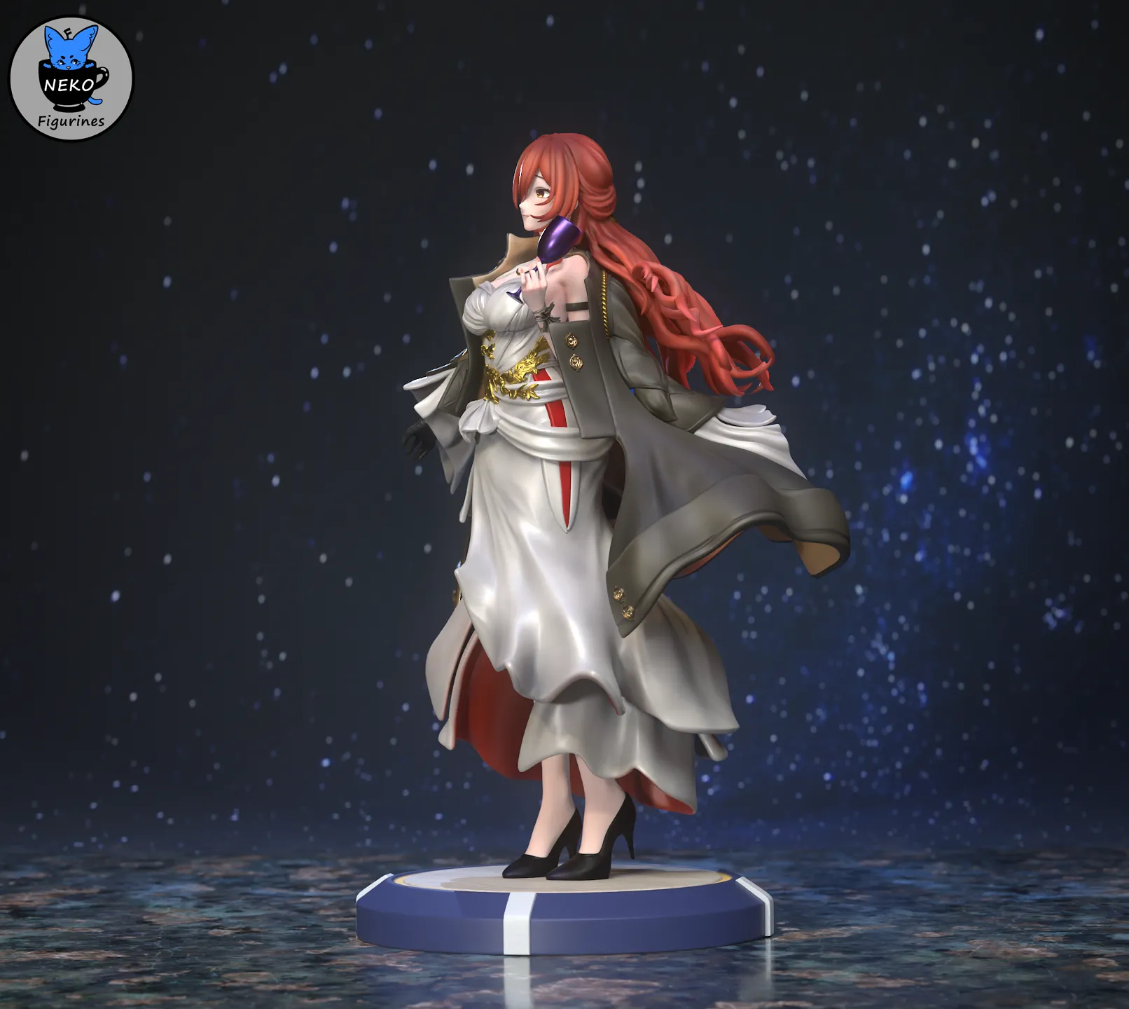 Himeko - Honkai Star Rail Game Figure For 3D Printing