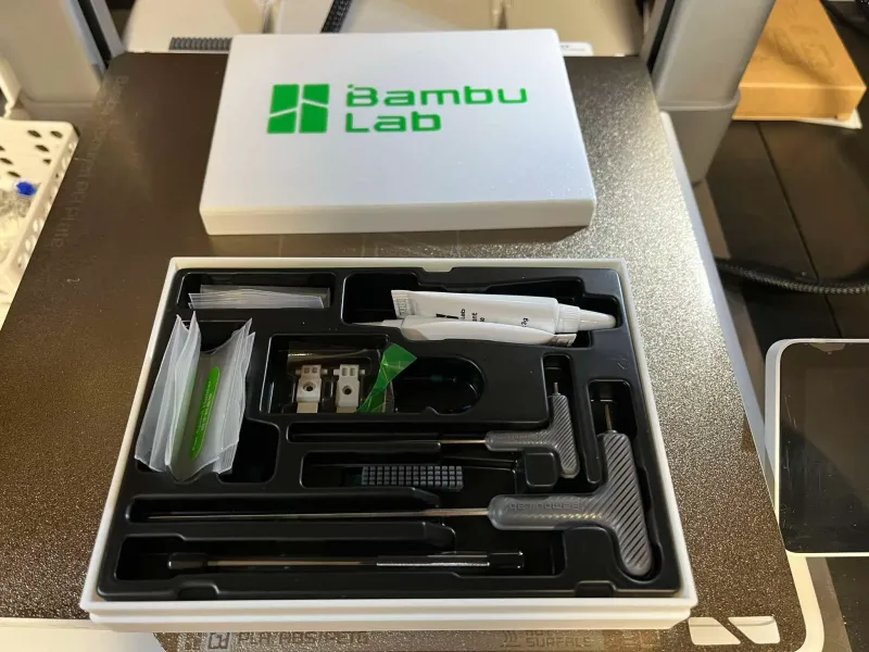 Caja de Bambulab para accesorios