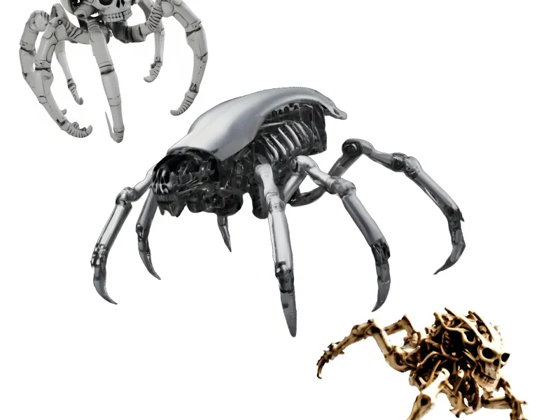 Skull Spider Automaton