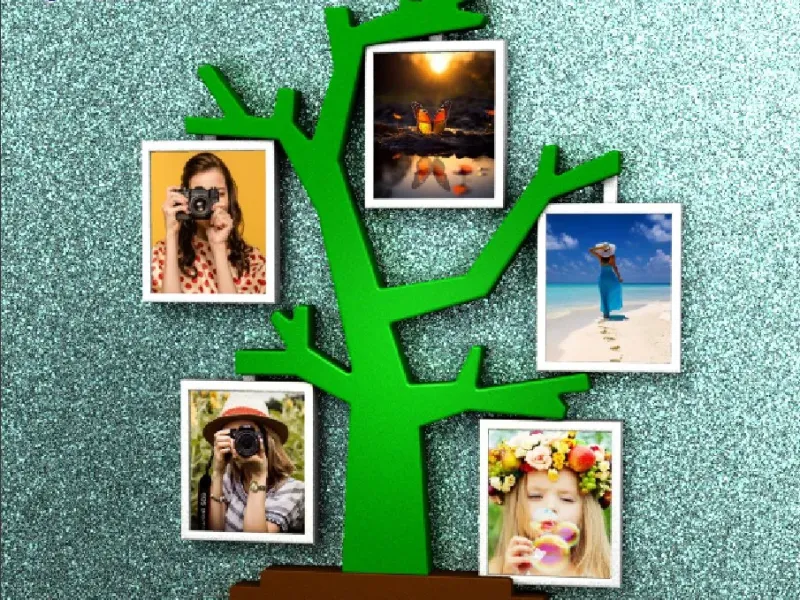 Porta Fotos Arbol de la Vida