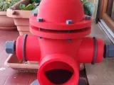 Fire hydrant bird house - Casa uccellini a forma di idrante-3