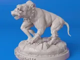 Hercules and Cerberus Sculpture Multi-Parts-1