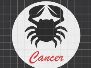 Coaster Cancer Sign