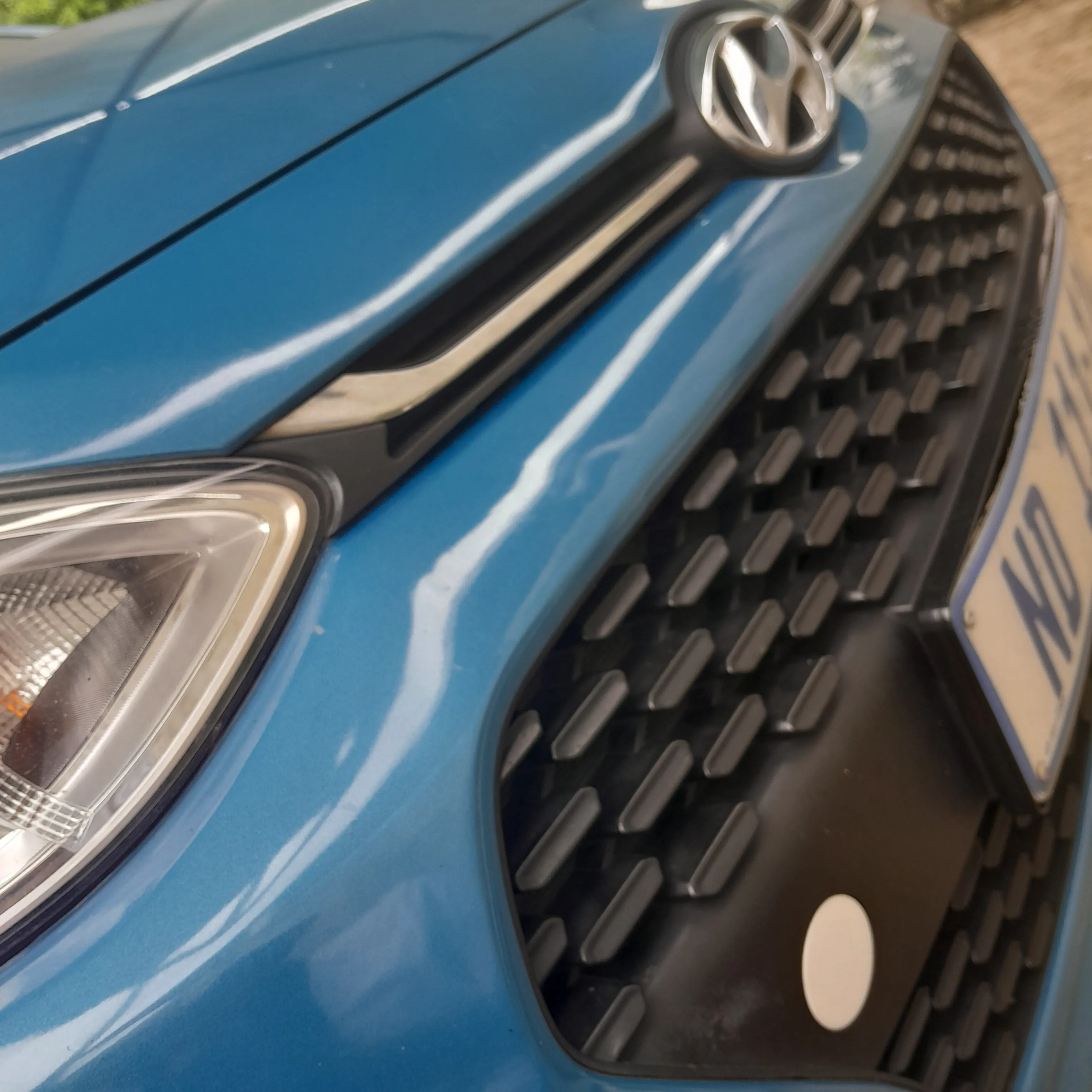 Hyundai Grand i10 - Front Bumper Tow Hook Eye Cover Cap - 86