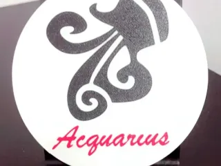 Coaster acquarius sign