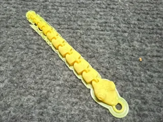 snake keychain