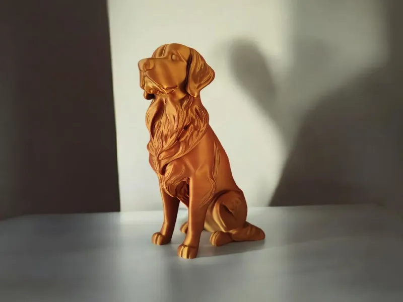 Scultura di Golden Retriever – Arredamento per la casa per gli amanti dei cani