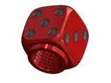 Dice Tire Valve Cap-0
