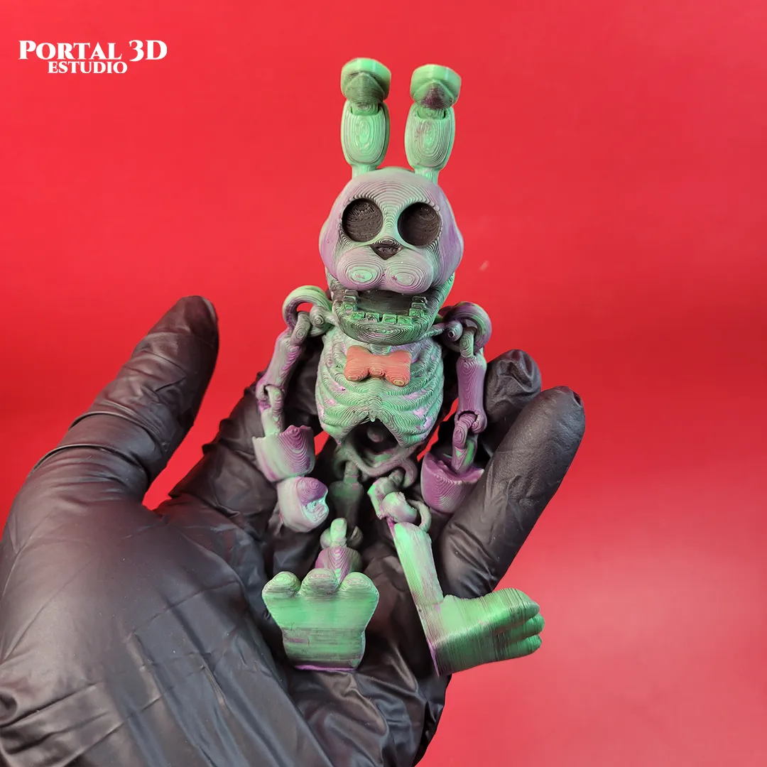 bonnie skeleton / PRINT-IN-PLACE WITHOUT SUPPORT