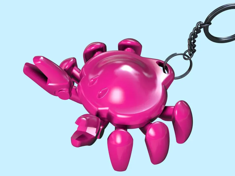 MASCOTTE GRANCHIO PORTACHIAVI-V2