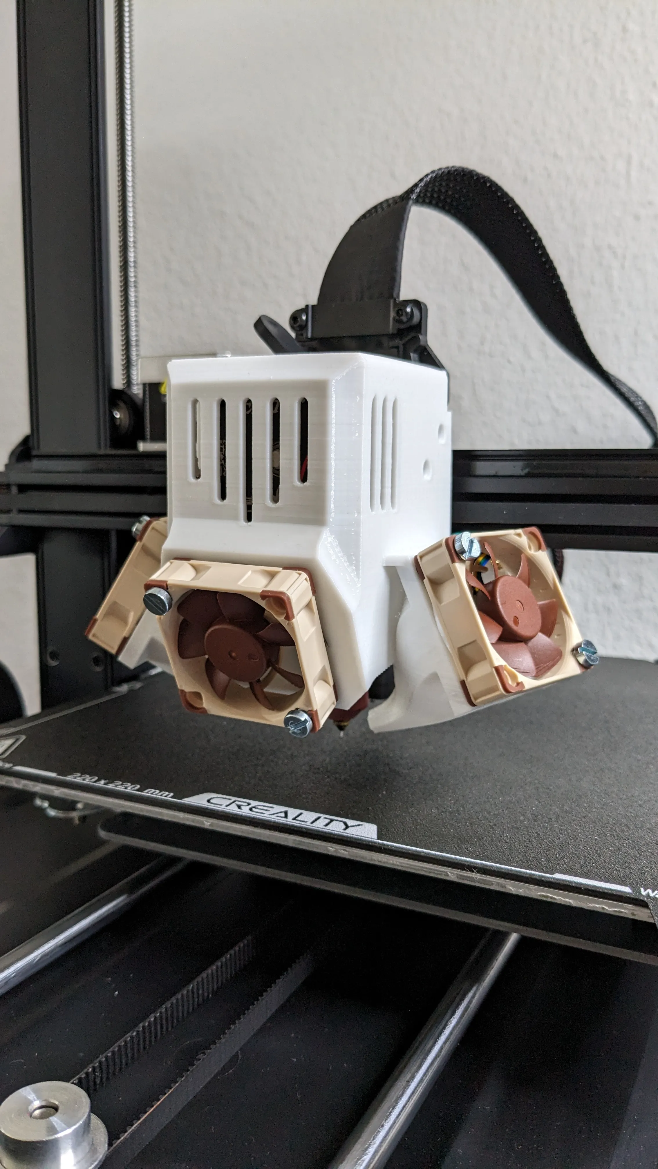 ENDER 3 V3 KE AXIAL FANS HOTEND SHROUD