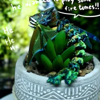 Amphiptere Flexible Baby Dragon-1