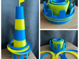 Beach ring toss game
