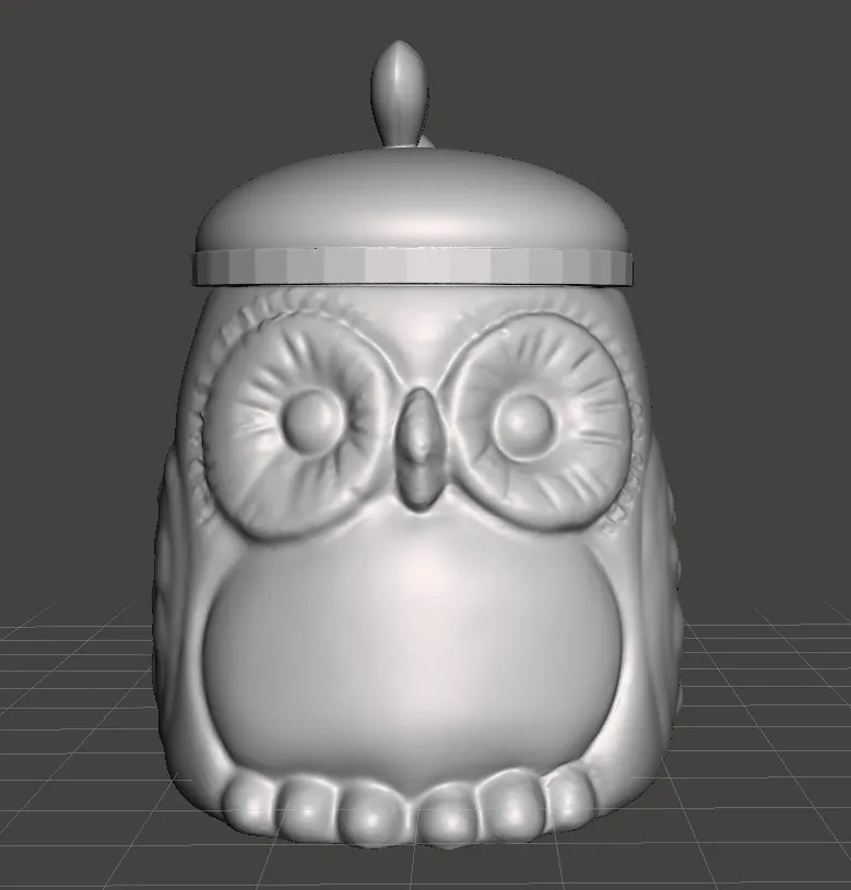 eule Hoot Hoot Becherdeckel und Löffel
