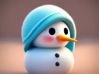 cute snowman