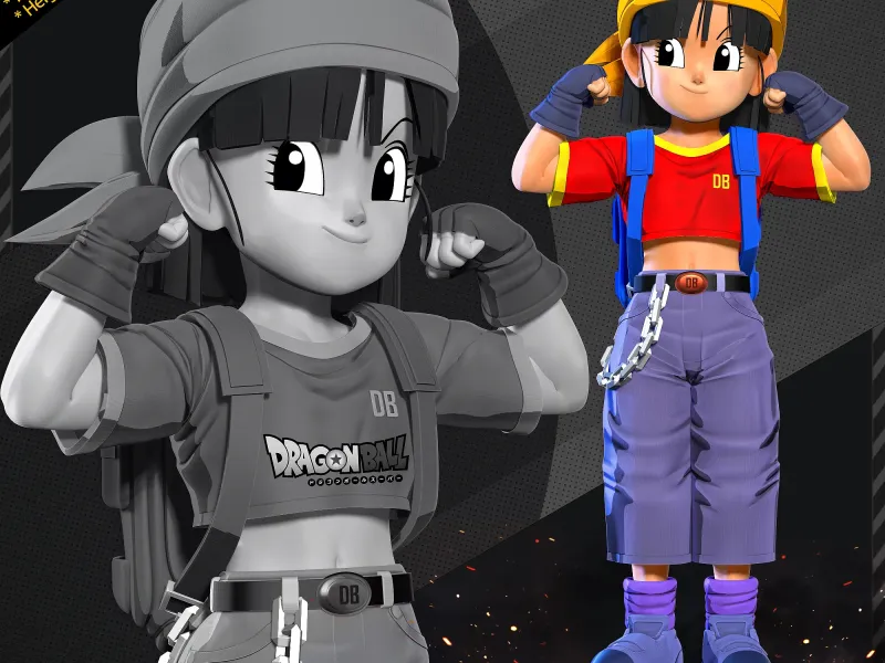 Kid Pan - Dragon Ball