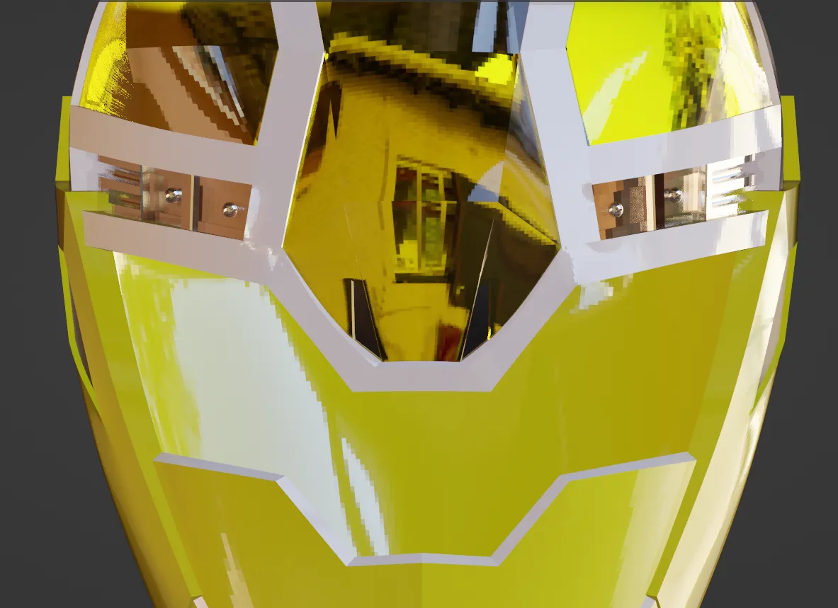 Mashin Sentai Kiramager Kira Yellow cosplay helmet 3D