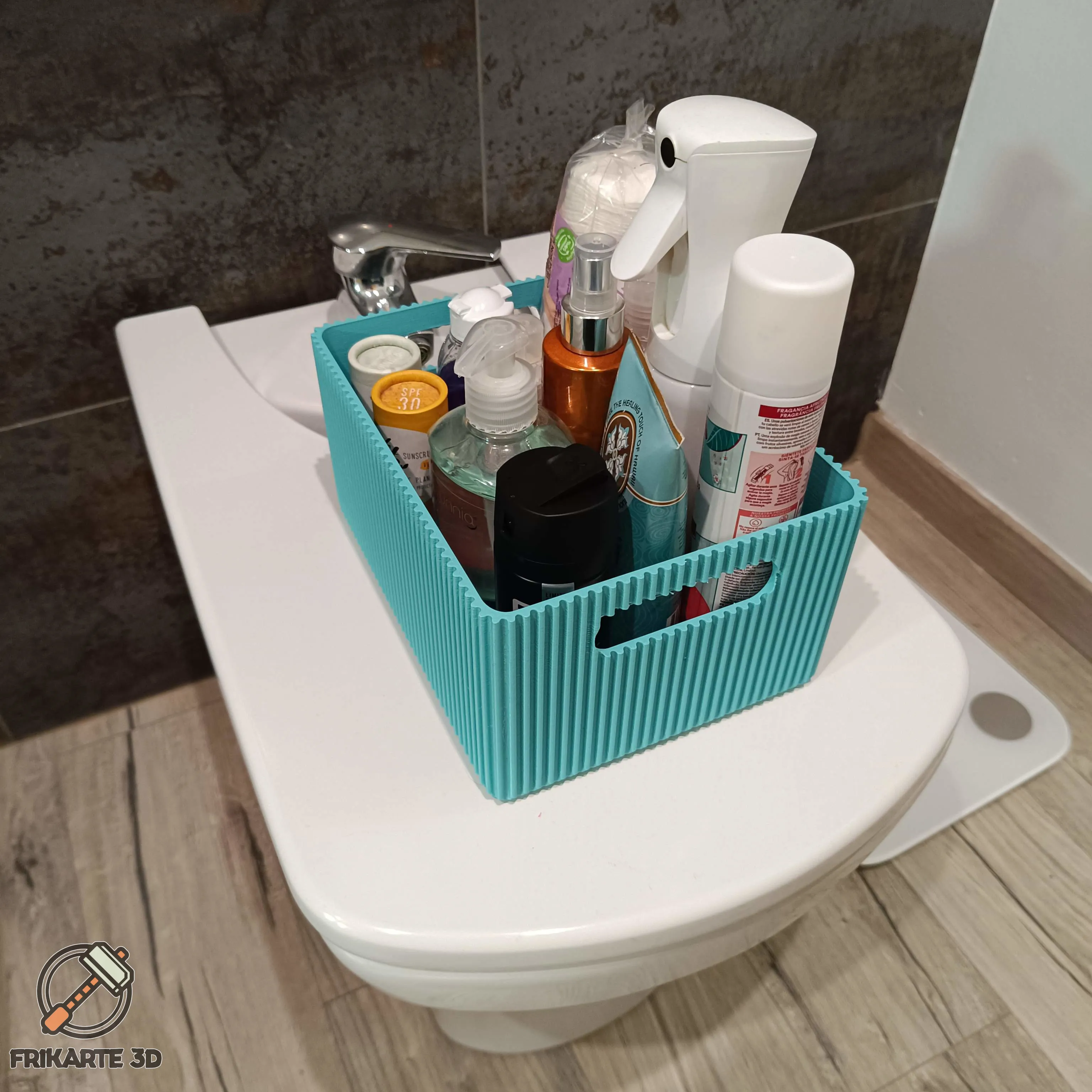 AquaCurve Bathroom Organizer