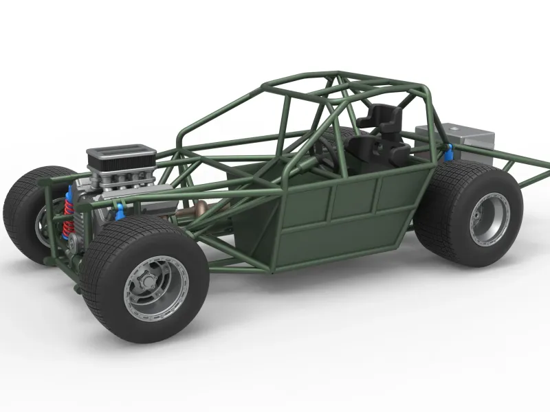 New Zealand Super Saloon race car Base Scale 1:25