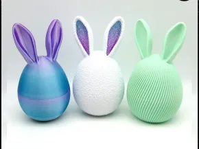 Easter egg collection 1 - no supports - twist & lock