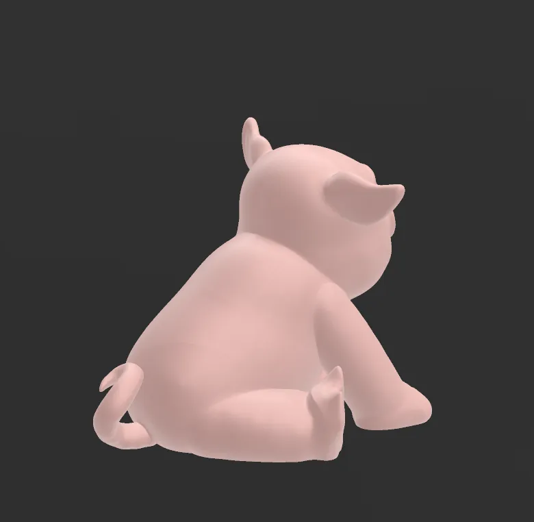 Cartoon pig v1