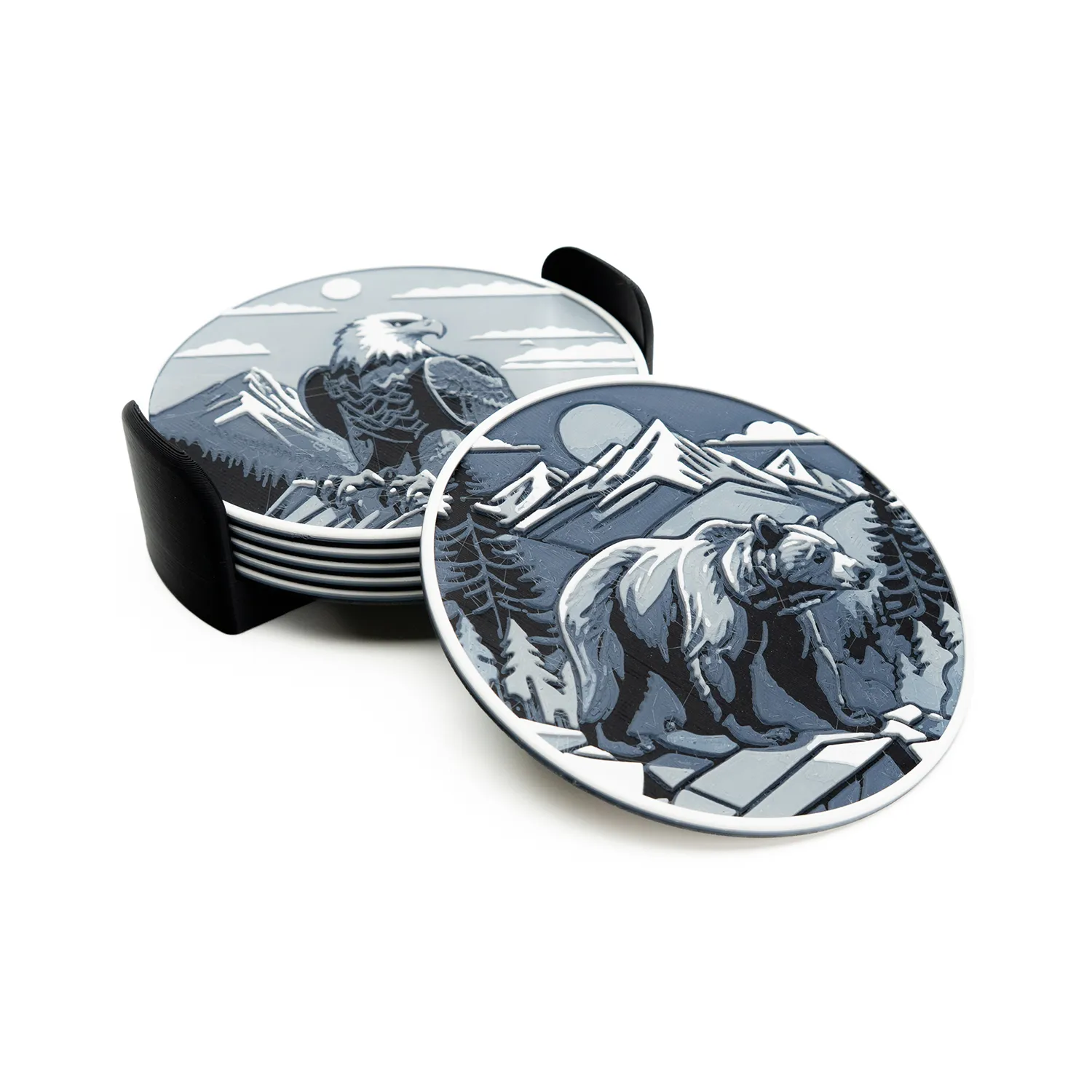 Mountain Wildlife Coasters