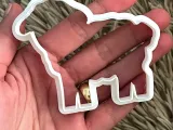 Easter Paschal Cookie Cutter, Lamb Shape, Easter Lamb, Lamb-7