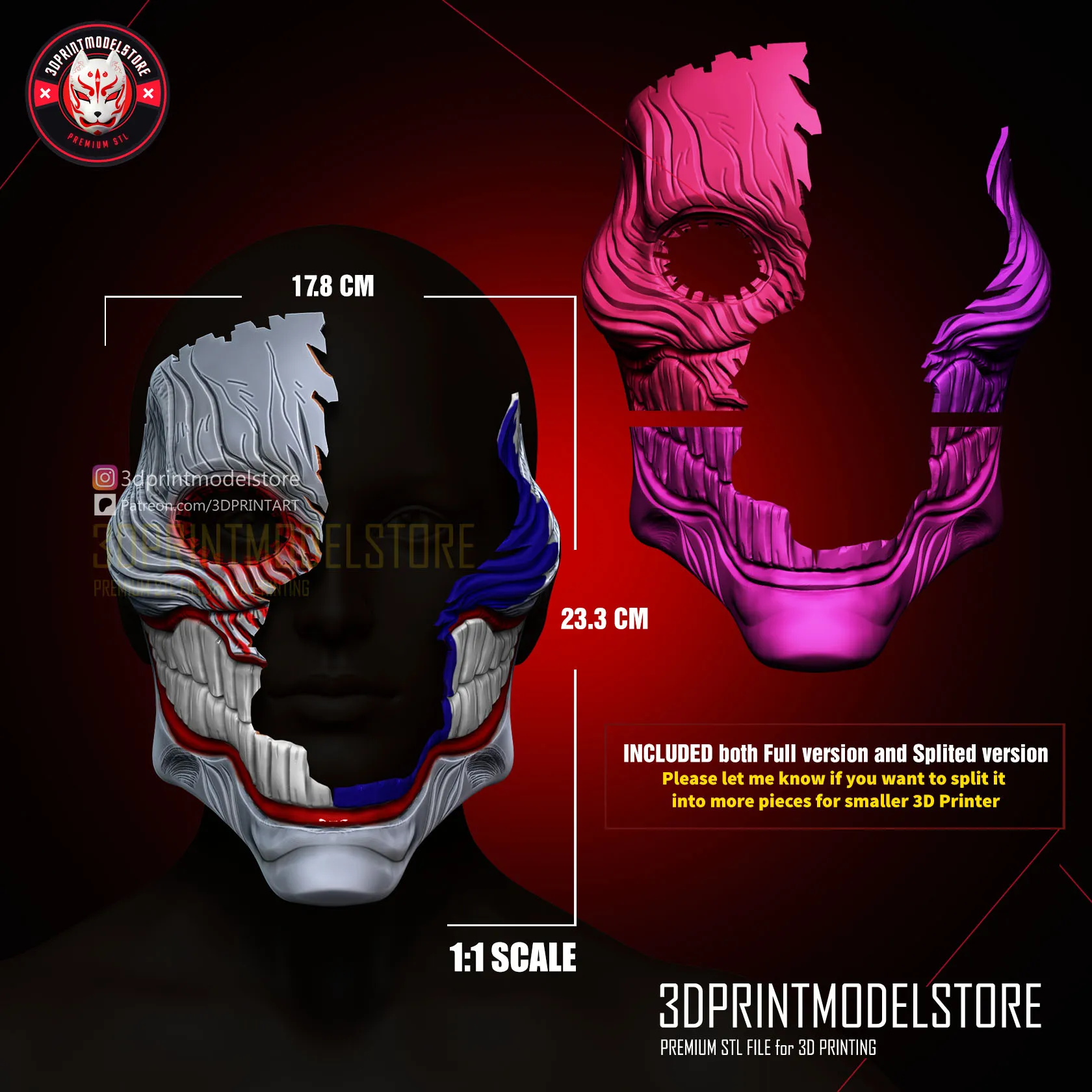 Dandadan Aira Acrobatic Silky Powers Cosplay Mask