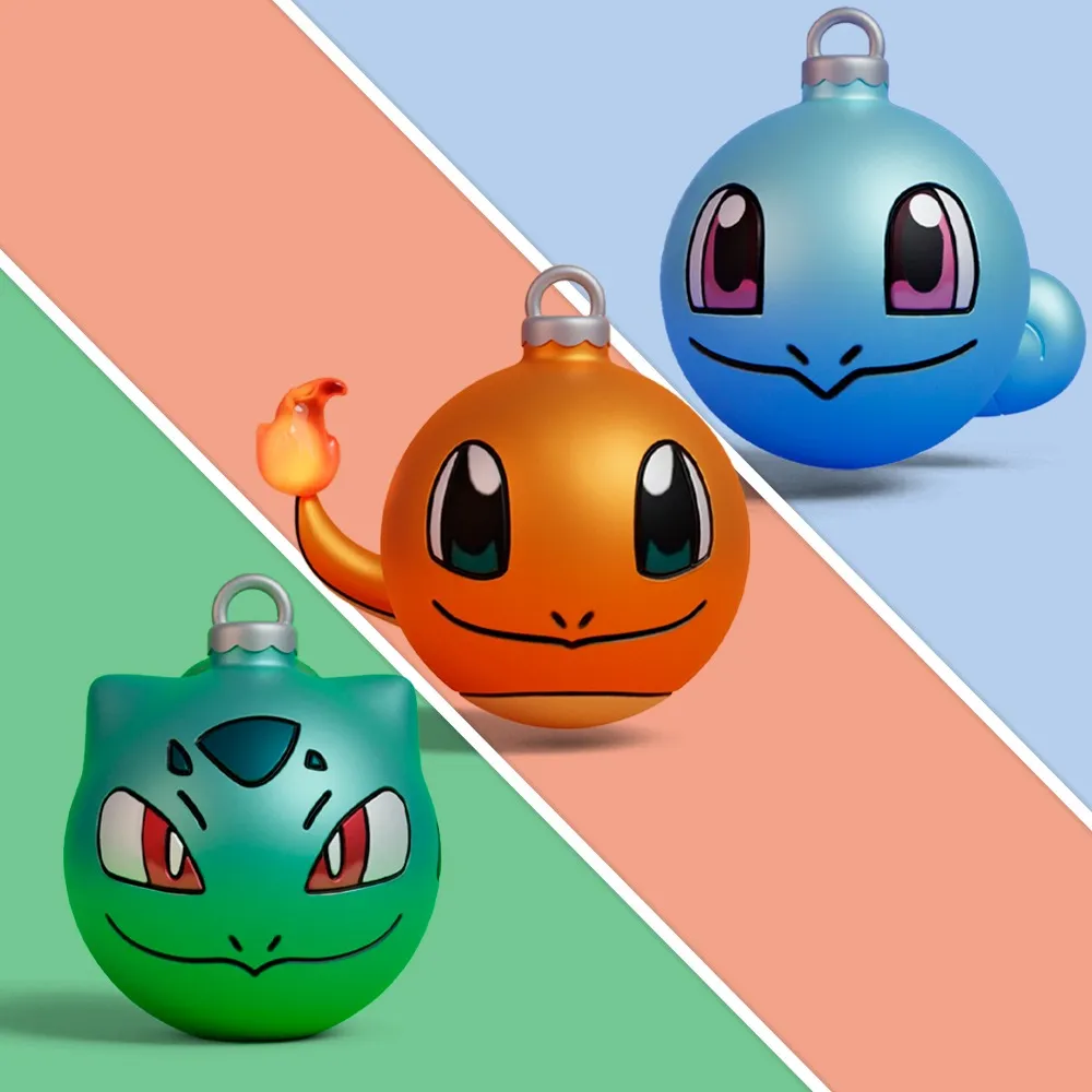 Pokemon - Ornament Charmander, Squirtle and Bulbasaur