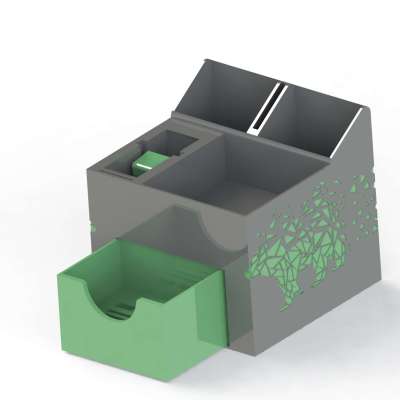 Pen holder, desk organizer