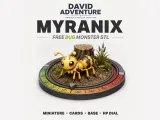 MYRANIX – Free Bug Monster STL | Cards, Base & HP Dial-1