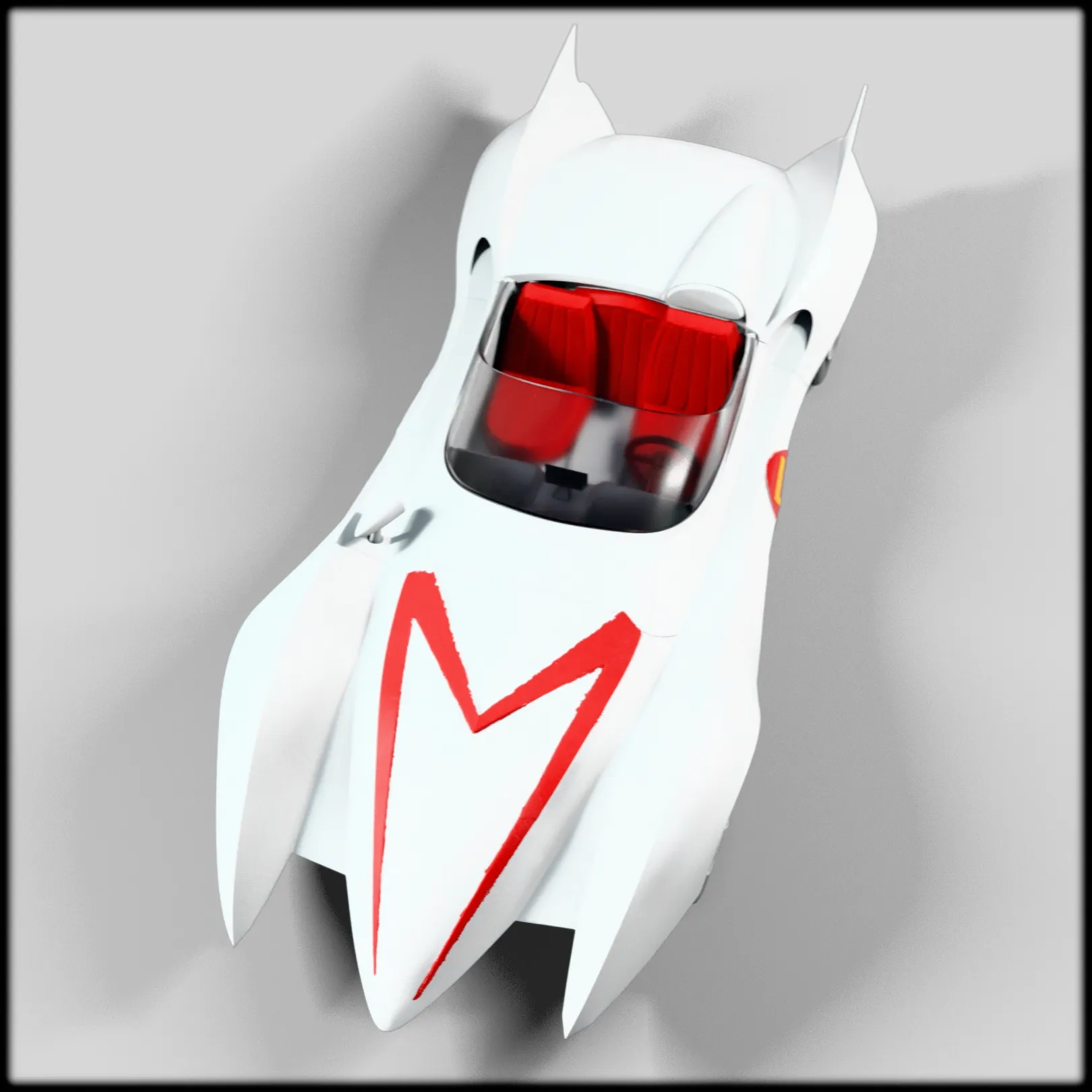 Mach 5 Replica 3D Model - Speed Racer Iconic Car